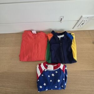 Hanna Andersson Toddler 2T Swim Lot - 3 Piece UPF 50+ Rashguard And One Pieces